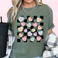 Anti-Valentine's Conversation Hearts Checkered Valentine's Day DTF TRANSFER