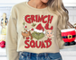 You Just found the cutest Christmas sweatshirt for the holiday season! This Grinch Squad sweatshirt is the perfect Christmas Sweatshirt for kids and Adults, for matching family sweatshirts or a mommy and me sweatshirt.