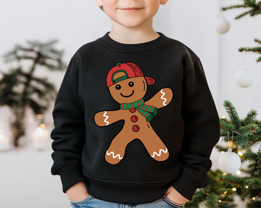 You Just found the cutest Christmas sweatshirt for the holiday season! This cozy Boy Gingerbread sweatshirt is the perfect Christmas sweatshirt for your trendy little dude.