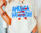 America Hallelujah Patriotic 4th of July DTF TRANSFER