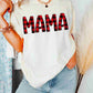 Mama Red Buffalo DTF TRANSFER or UV DTF STICKER or UV DTF STICKER DECAL