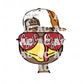 Boy Turkey DTF TRANSFER or UV DTF STICKER DECAL