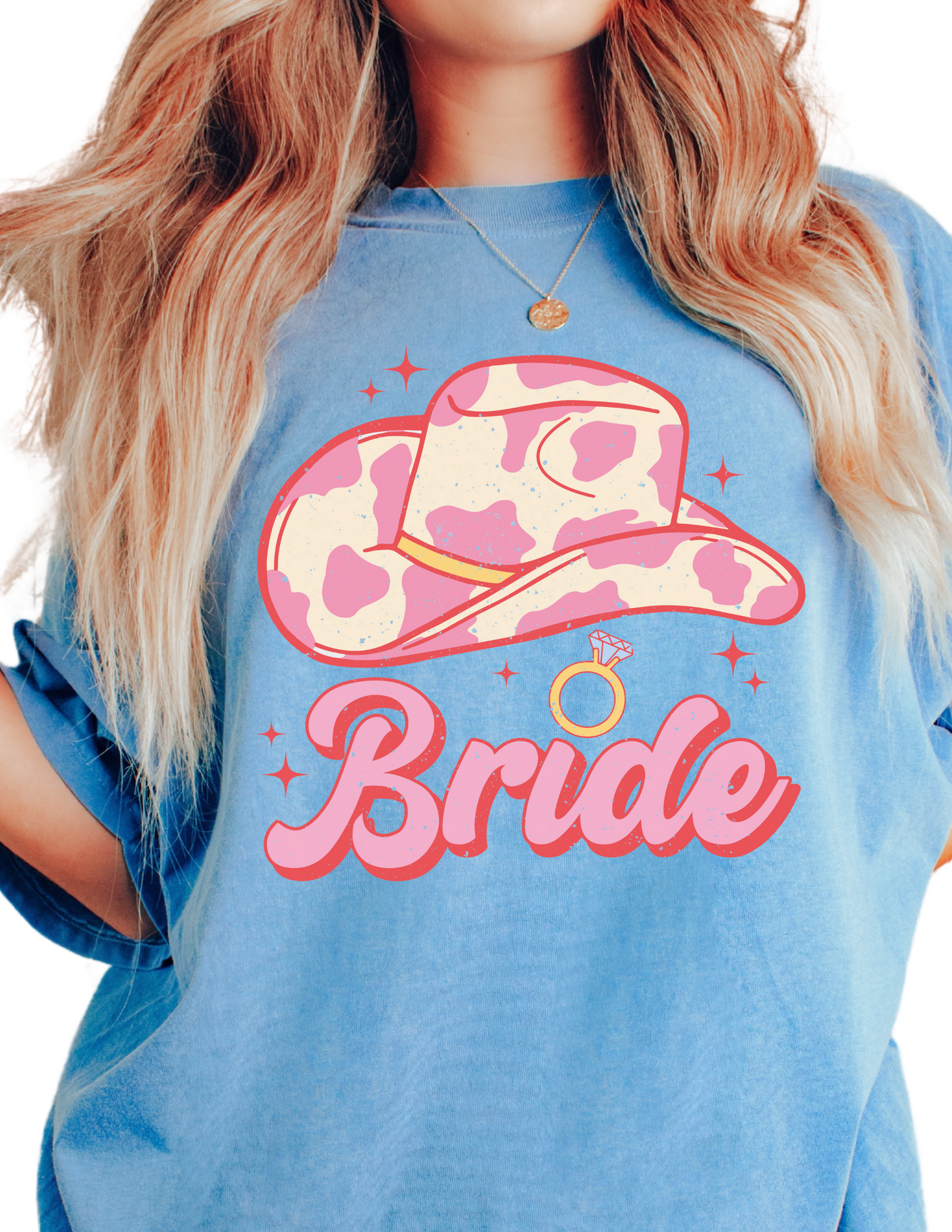 Western Bride DTF TRANSFER or UV DTF STICKER DECAL