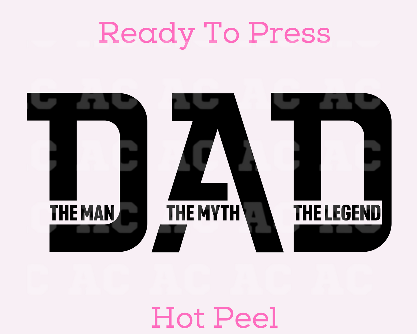 DAD DTF TRANSFER or UV DTF STICKER