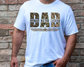 Camo Dad Father's Day DTF TRANSFER or UV DTF STICKER
