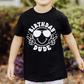 Birthday Dude Smiley (White) DTF TRANSFER or UV DTF STICKER DECAL