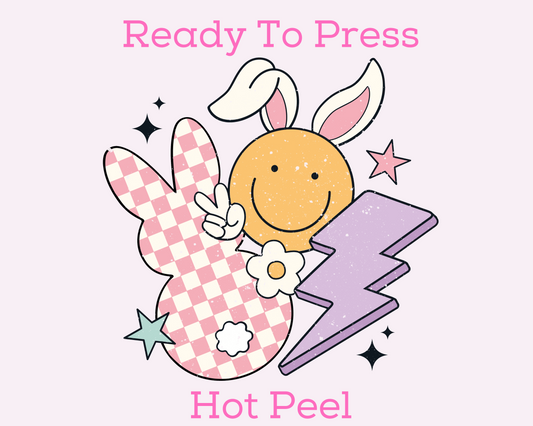 Pocket Easter Collage Easter DTF TRANSFER or UV DTF STICKER or UV DTF STICKER