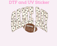 Football Game Day Polka Dot DTF Transfer