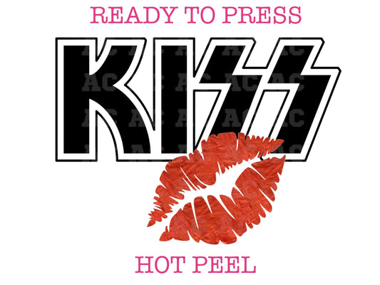 Kiss Valentine (Lips) Valentine's Day DTF TRANSFER or UV DTF STICKER