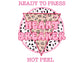 Heart Breaker (Leopard) Valentines Day DTF TRANSFER or UV DTF STICKER