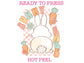 Bunny Babe (Pastel) Easter DTF TRANSFER