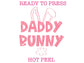 Daddy Bunny (Pink) Family DTF TRANSFER