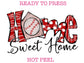 Baseball Home Sweet Home DTF TRANSFER