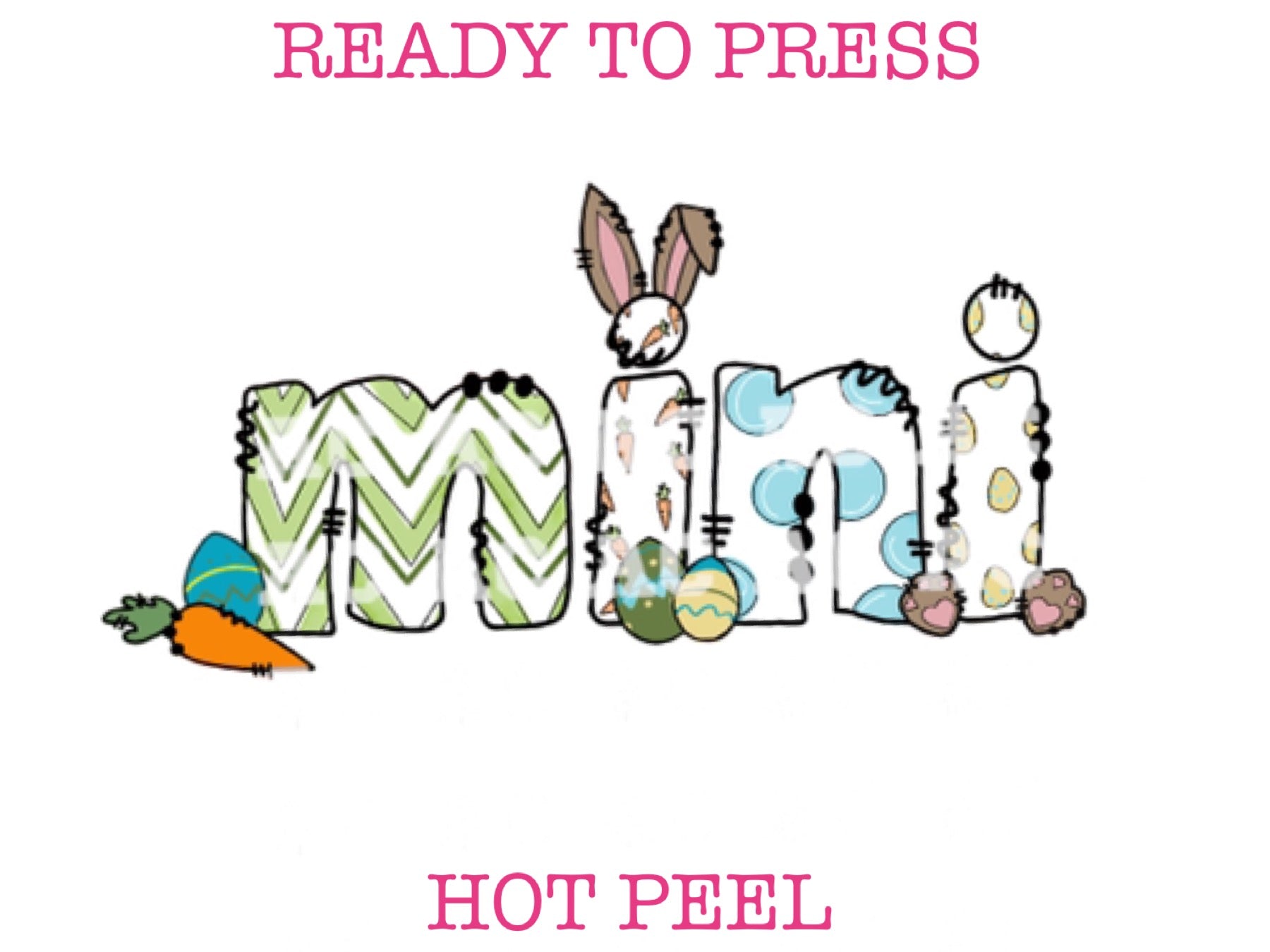 Boy Mini Easter DTF TRANSFER