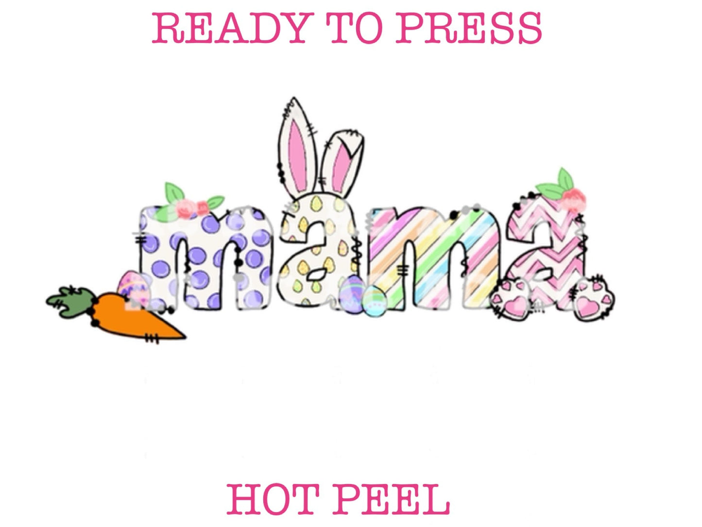 Girl Mama Easter Mom DTF TRANSFER