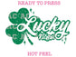 Lucky Vibes Clover St. Patrick's Day DTF TRANSFER