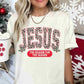 Jesus The Reason For The Season DTF TRANSFER or UV DTF STICKER or UV DTF STICKER