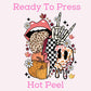 Leopard Fall Collage DTF TRANSFER or UV DTF STICKER DECAL