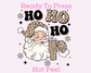 Ho Ho Ho Santa (Leopard) DTF TRANSFER