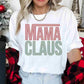 Vans Mama Claus (Red And Green) DTF TRANSFER or UV DTF STICKER or UV DTF STICKER DECAL