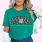 Checkered Mama Faux Embroidery Mom DTF TRANSFER or UV DTF STICKER DECAL