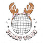 Merry Vibes DTF TRANSFER or UV DTF STICKER