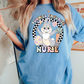 Bunnies Favorite Nurse Easter Nurse DTF TRANSFER or UV DTF STICKER or UV DTF STICKER