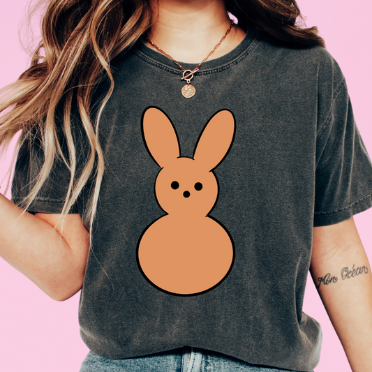 Burnt Orange Peep Easter DTF TRANSFER or UV DTF STICKER or UV DTF STICKER