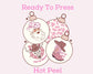Pink Western Ornaments DTF TRANSFER or UV DTF STICKER