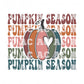 Pumpkin Season DTF TRANSFER or UV DTF STICKER DECAL