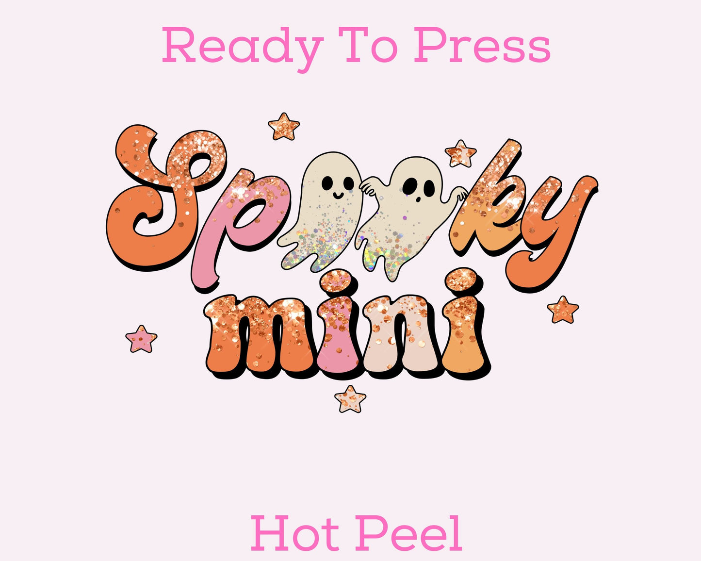 Spooky Mini DTF TRANSFER or UV DTF STICKER DECAL