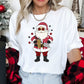Santa With A Stanley DTF TRANSFER or UV DTF STICKER