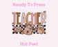 Teacher Boho DTF TRANSFER or UV DTF STICKER DECAL