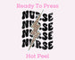 Nurse Lightning DTF TRANSFER or UV DTF STICKER DECAL