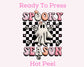 Spooky Hippie Ghost Season DTF TRANSFER