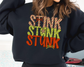 Green Man Stink DTF TRANSFER or UV DTF STICKER