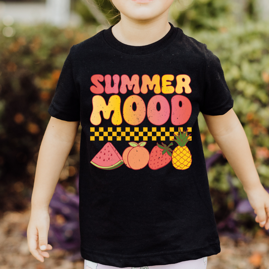 Summer Mood Fruit (Distressed) Summer DTF TRANSFER or UV DTF STICKER