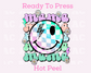 Mama Summer Smiley DTF TRANSFER or UV DTF STICKER
