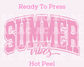 Summer Vibes DTF TRANSFER or UV DTF STICKER