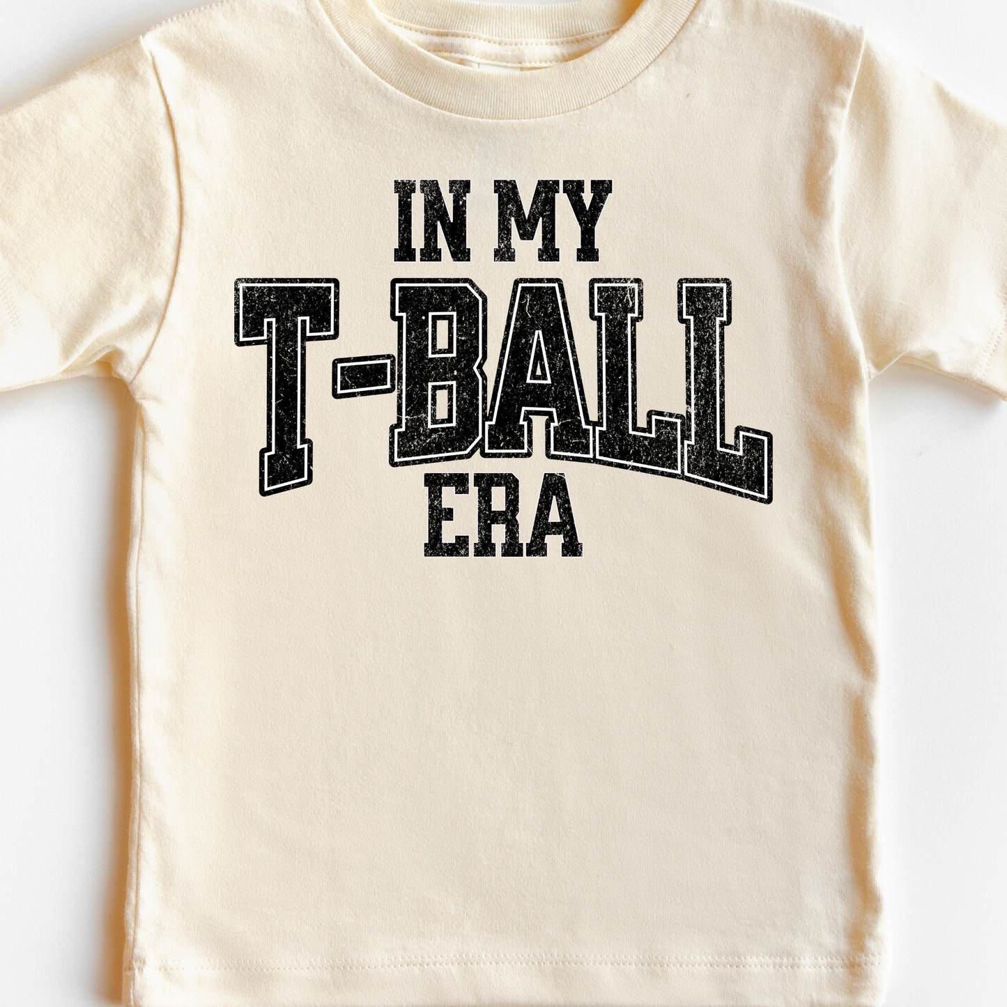 In My T-Ball Era Baseball DTF TRANSFER or UV DTF STICKER