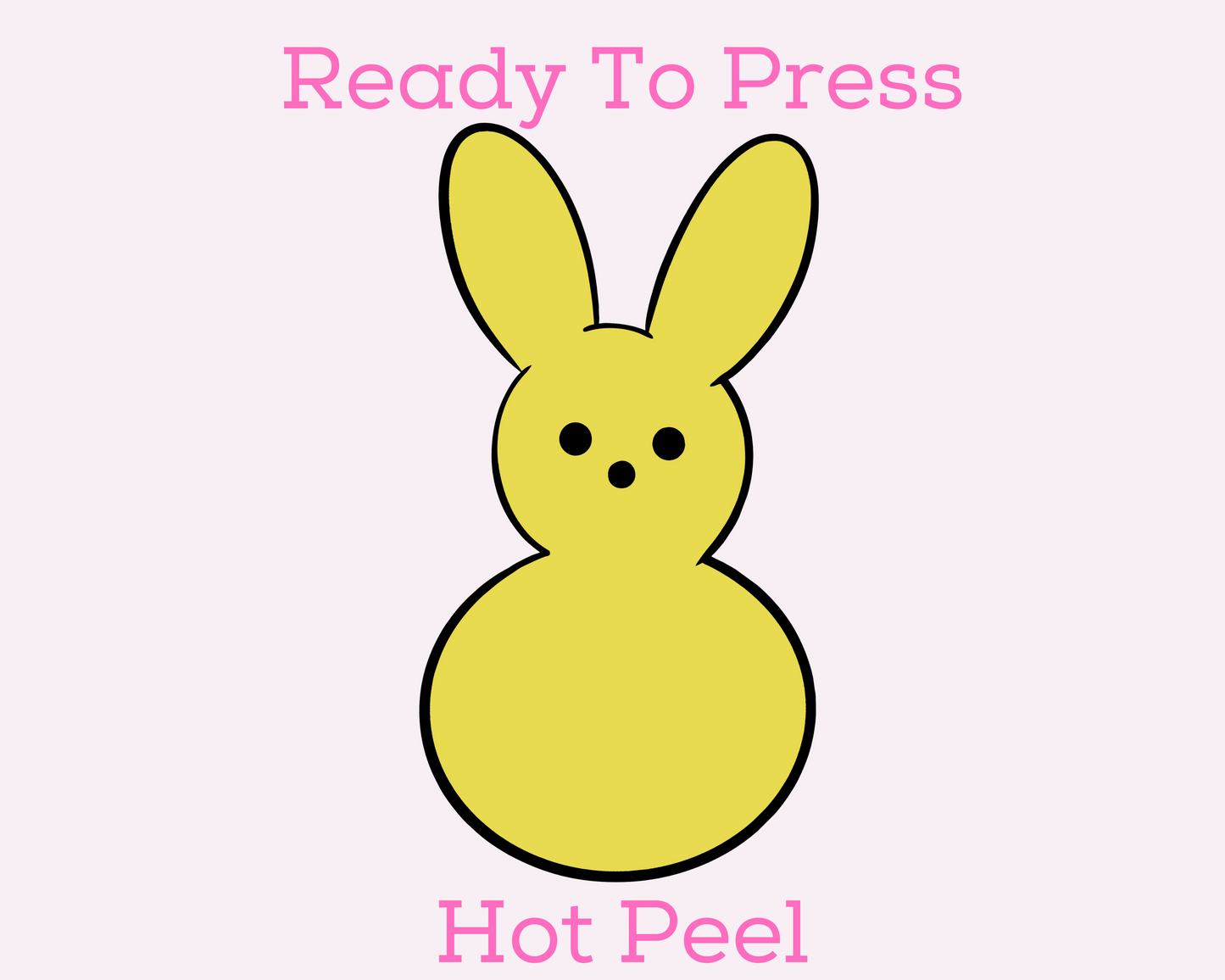 Yellow Peep Easter DTF TRANSFER or UV DTF STICKER or UV DTF STICKER
