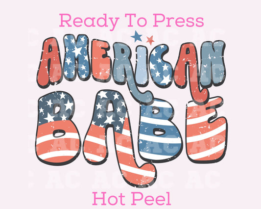 American Babe DTF TRANSFER