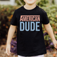 Checkered American Dude Patriotic DTF TRANSFER or UV DTF STICKER