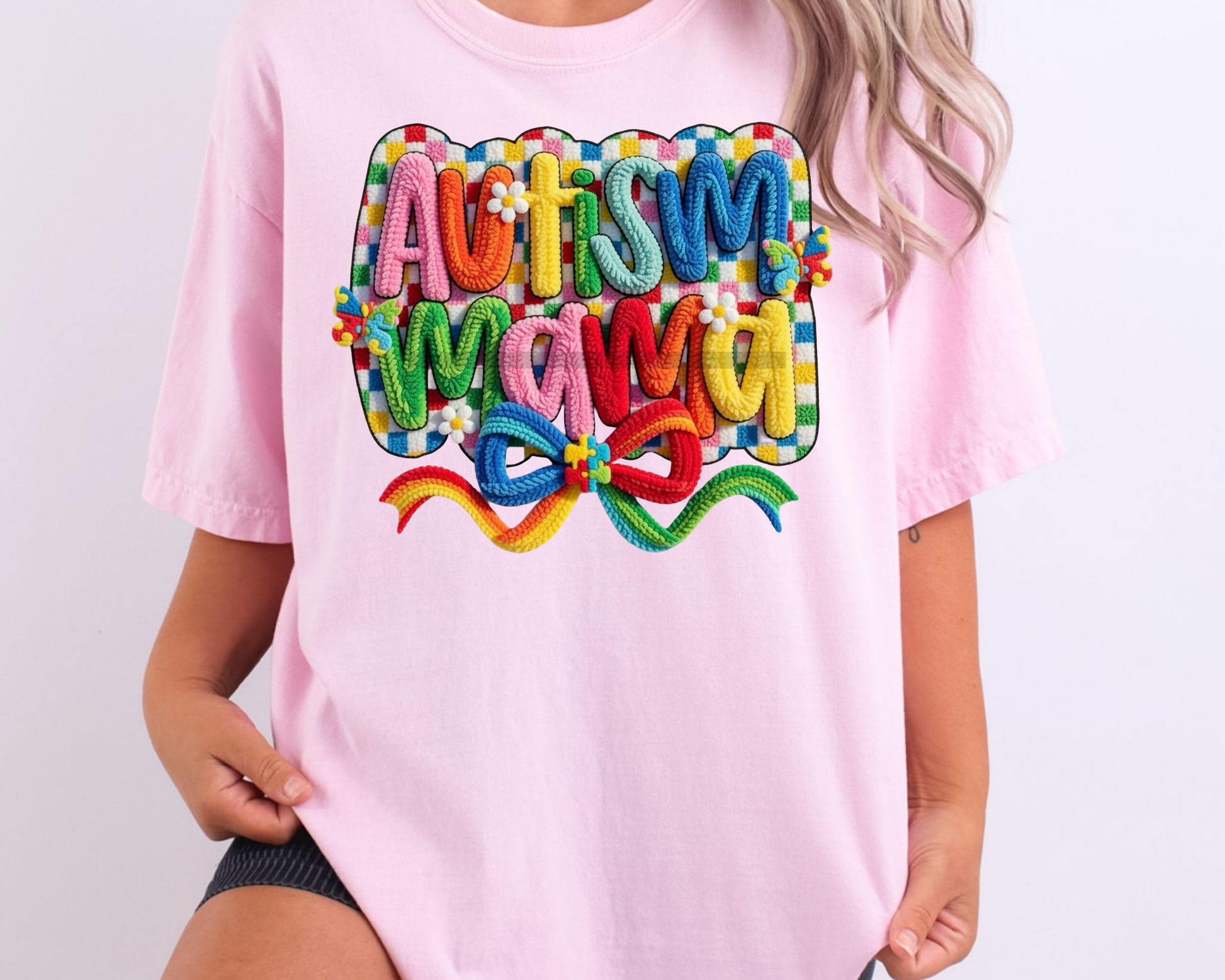 Autism Mama Autism Awareness DTF TRANSFER or UV