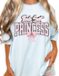 Back Seat Princess Coquette Bow Trendy DTF TRANSFER or UV DTF STICKER DECAL
