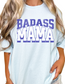 Badass Mama DTF TRANSFER or UV DTF STICKER DECAL