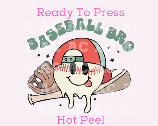 Baseball Bro DTF TRANSFER