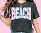 Beach Preppy Varsity Letters DTF TRANSFER or UV DTF STICKER