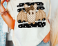 Bat Black stipes Halloween DTF TRANSFER