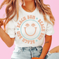 Happy Beach Bum Summer DTF TRANSFER or UV DTF STICKER